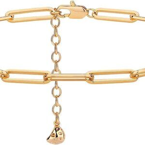 Anklet for Women Gold Chain 14K Gold Plated Dainty Boho Beach Summer Simple Foot